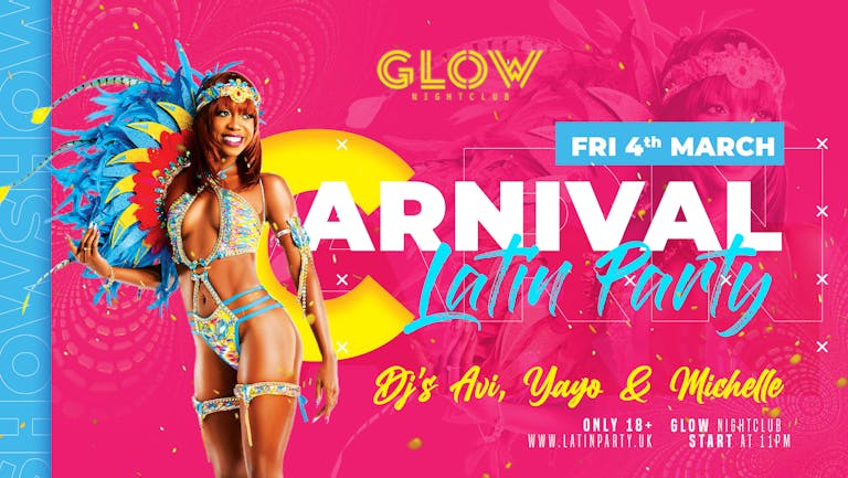 Latin Party  Lancaster: Carnaval 2022 | Friday 4th March 