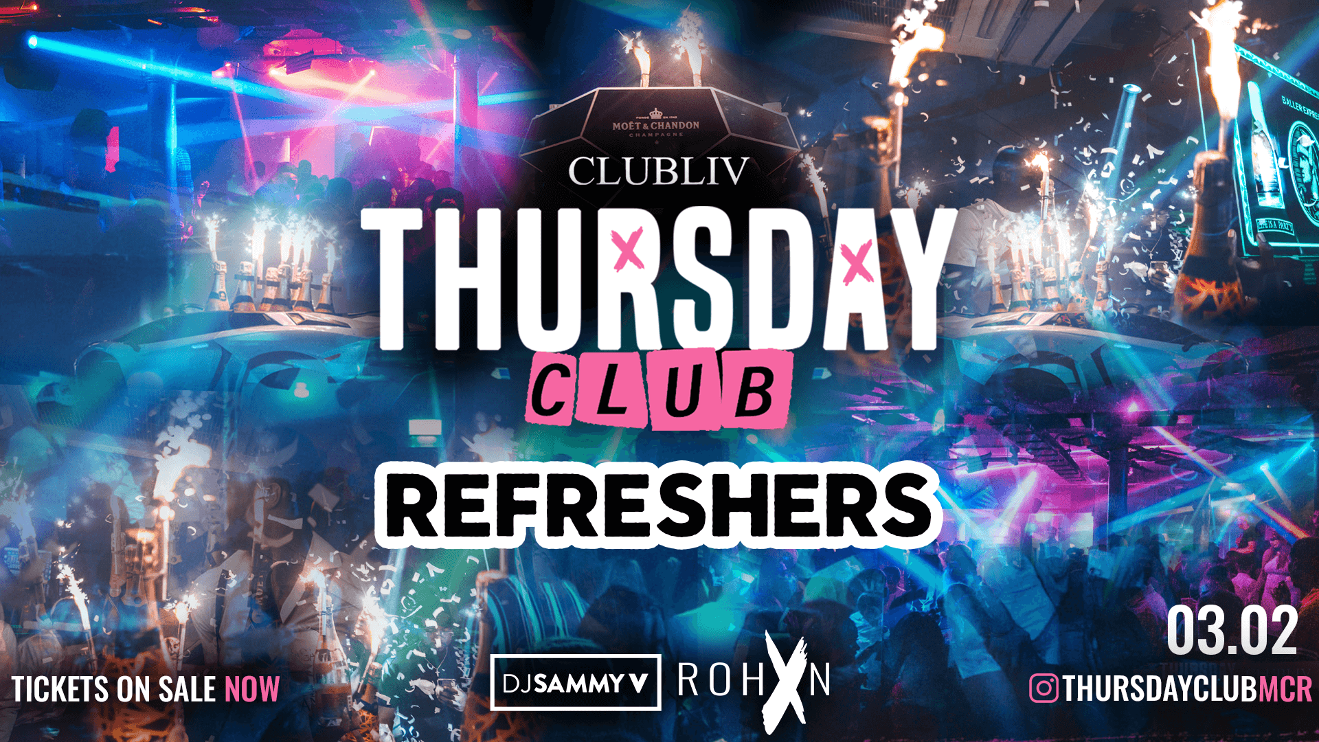 THURSDAY CLUB  – CLUB LIV –  ⭐️ REFRESHERS ⭐️ Manchester’s Hottest Thursday 🔥