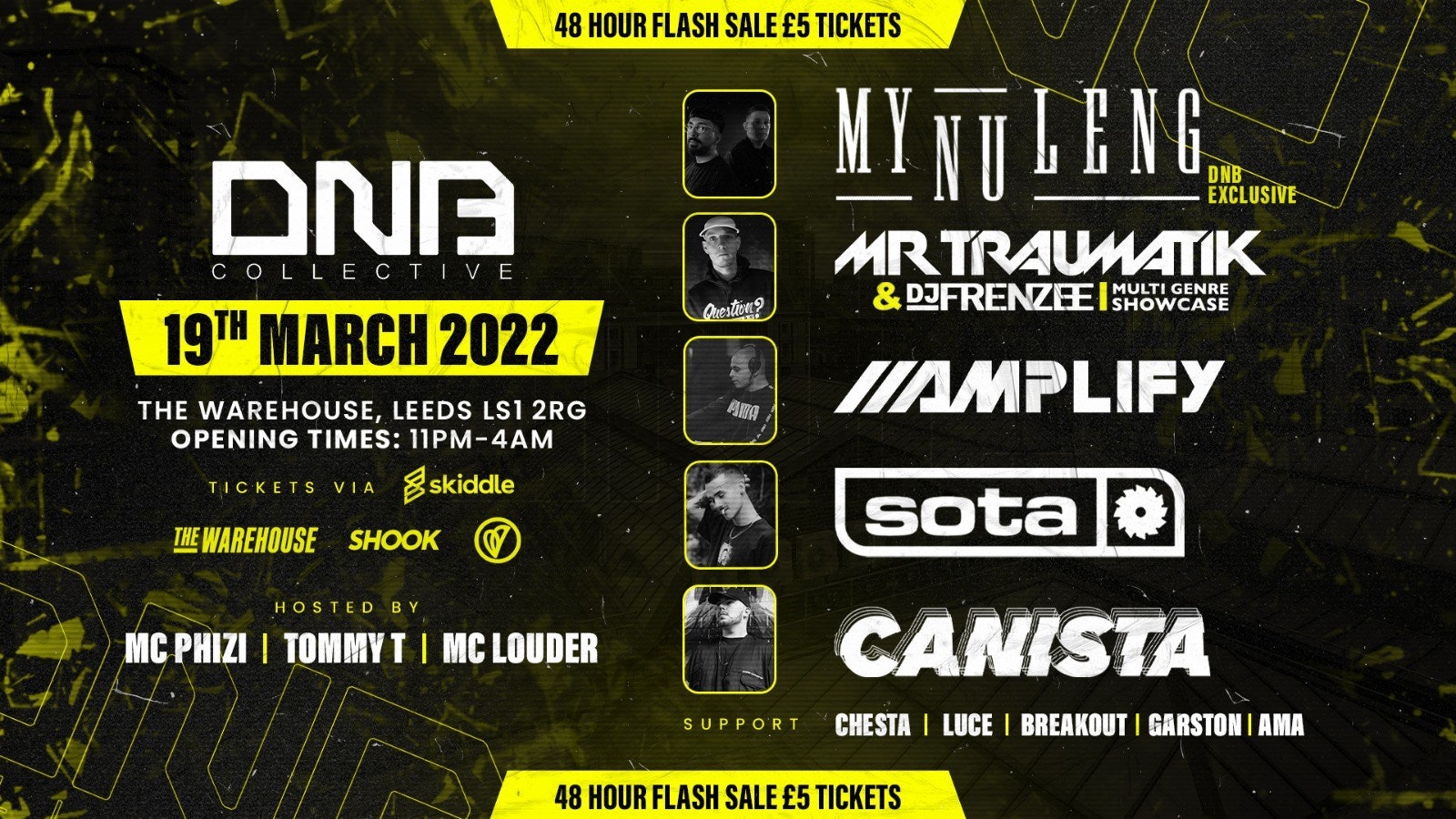 DNB Collective present My Nu Leng & Mr Traumatik – Club