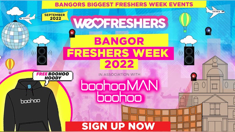 WE LOVE - Bangor Freshers Wristband 2022! 
