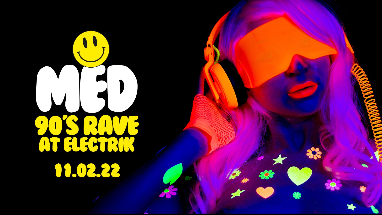MEDICATION 90’s UV RAVE