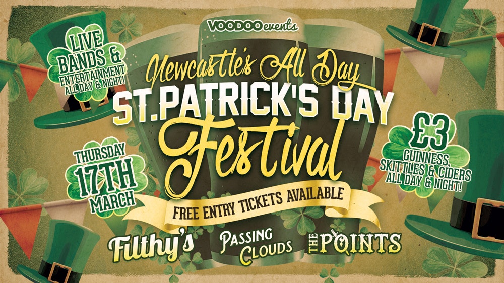 Newcastle’s St Patrick’s Day Festival ☘️