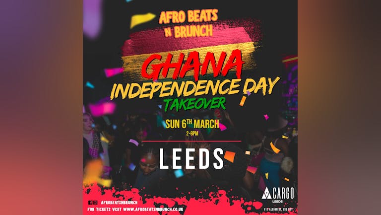 LEEDS - Ghana Independence Day Brunch - Sun 6th March