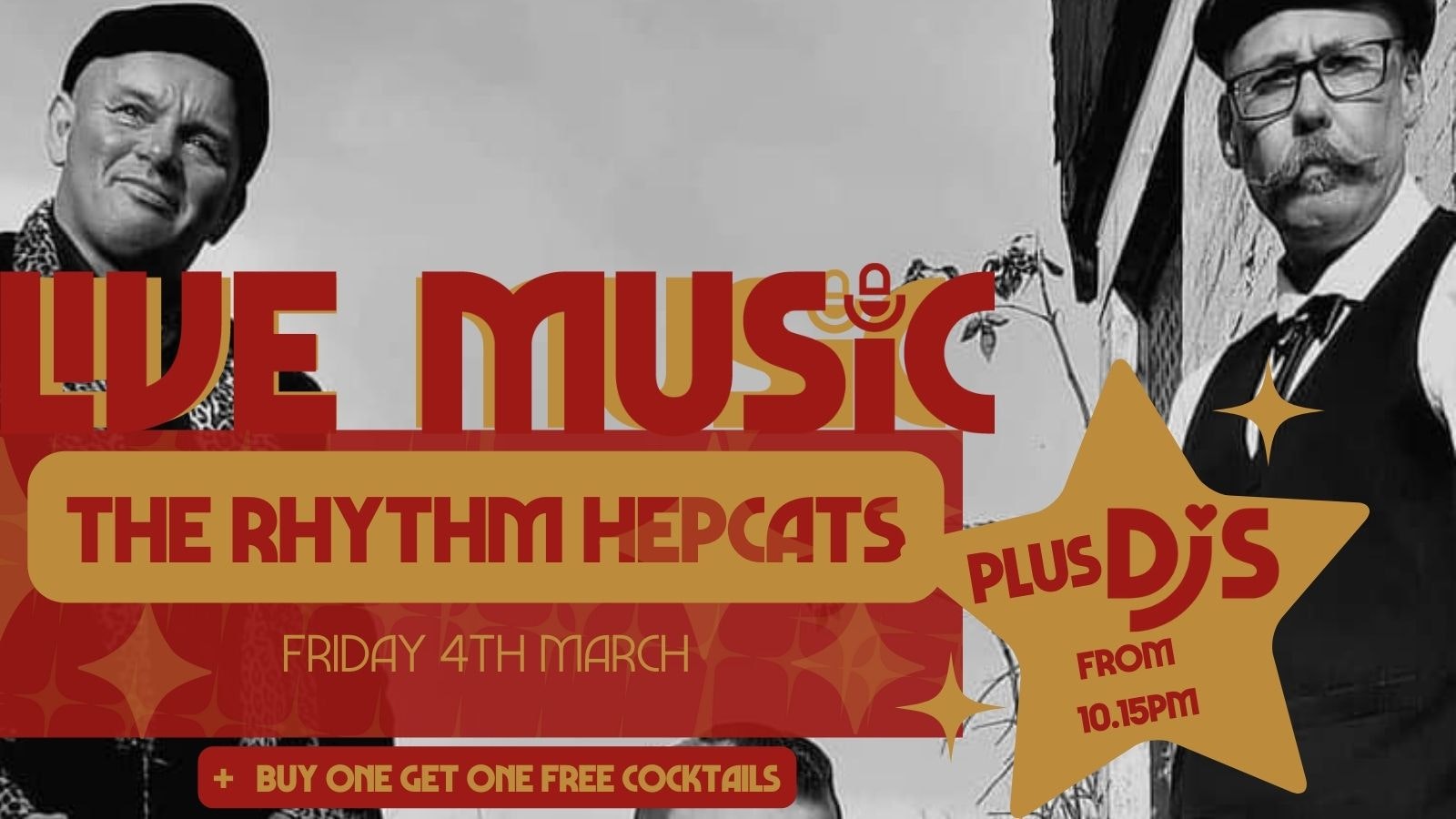 Live Music: THE RHYTHM HEPCATS // Annabel’s Cabaret & Discotheque, Plymouth