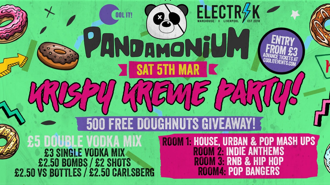 Pandamonium Saturdays : Krispy Kreme Party!