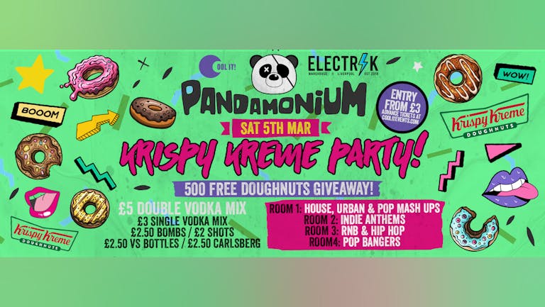 Pandamonium Saturdays : Krispy Kreme Party!
