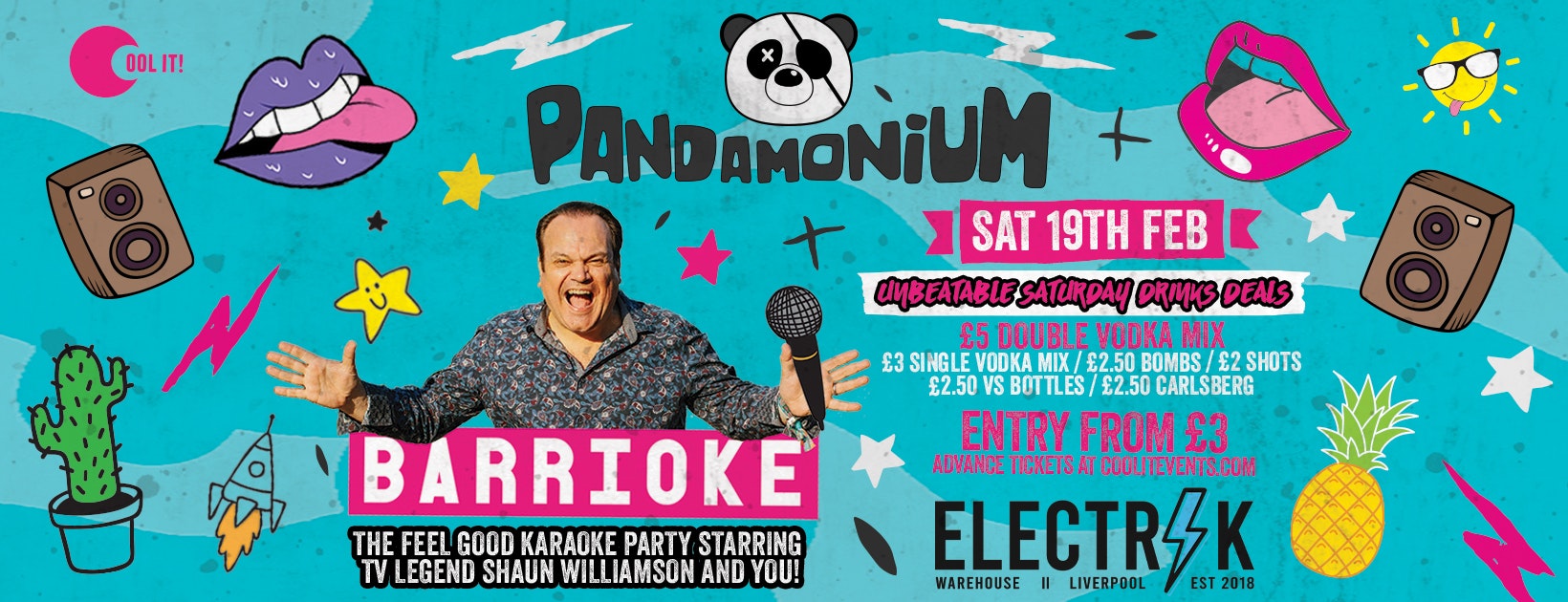 Pandamonium Saturdays feat. BARRIOKE