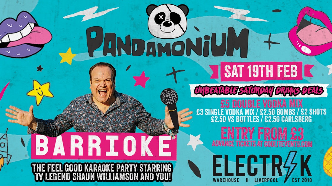 Pandamonium Saturdays feat. BARRIOKE