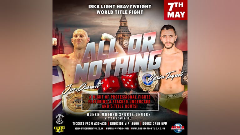 All Or Nothing - A Night of Professional Fights 