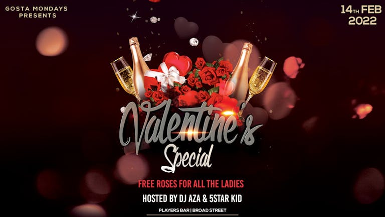 [FINAL TICKETS] Gosta Mondays - Valentines Day Special & Aston Bhangra Soc Celebration Party