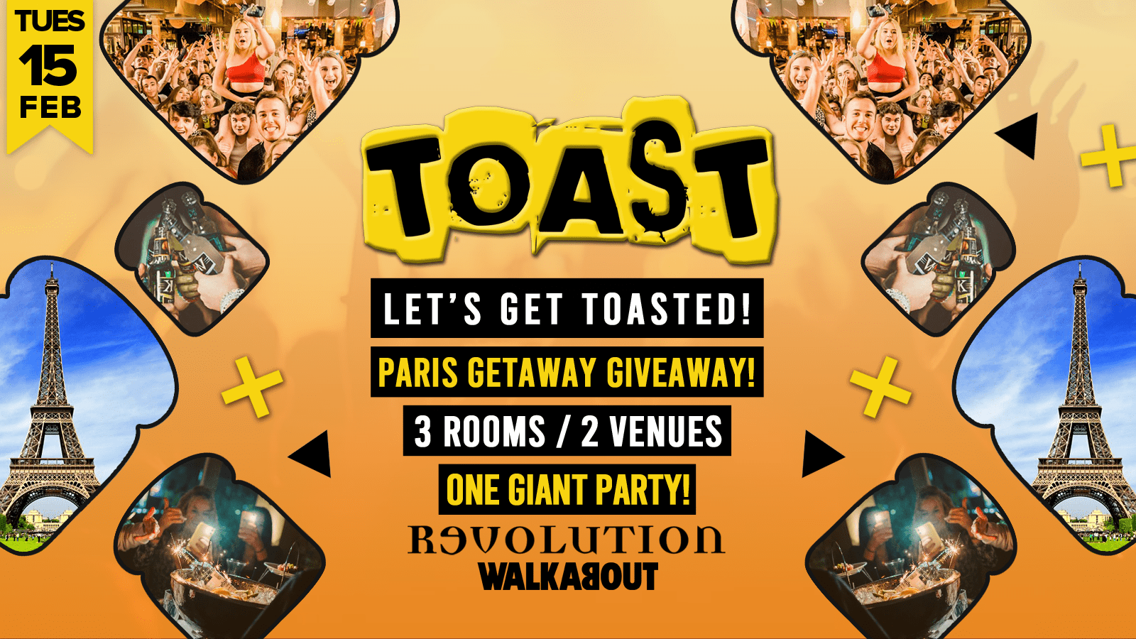 Toast • Paris Getaway Giveaway • Revolution & Walkabout