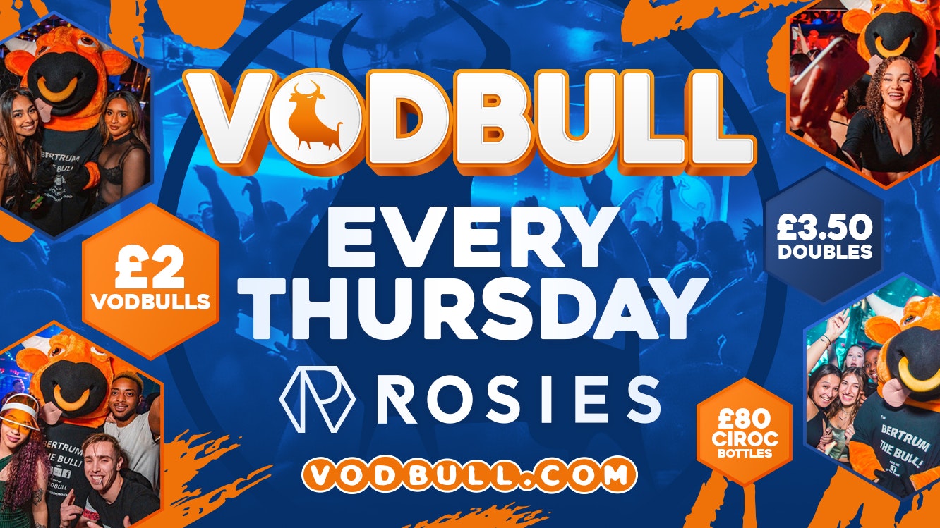 💥FINAL TICS!! 💥🧡VODBULL at ROSIES!! 🧡10/03