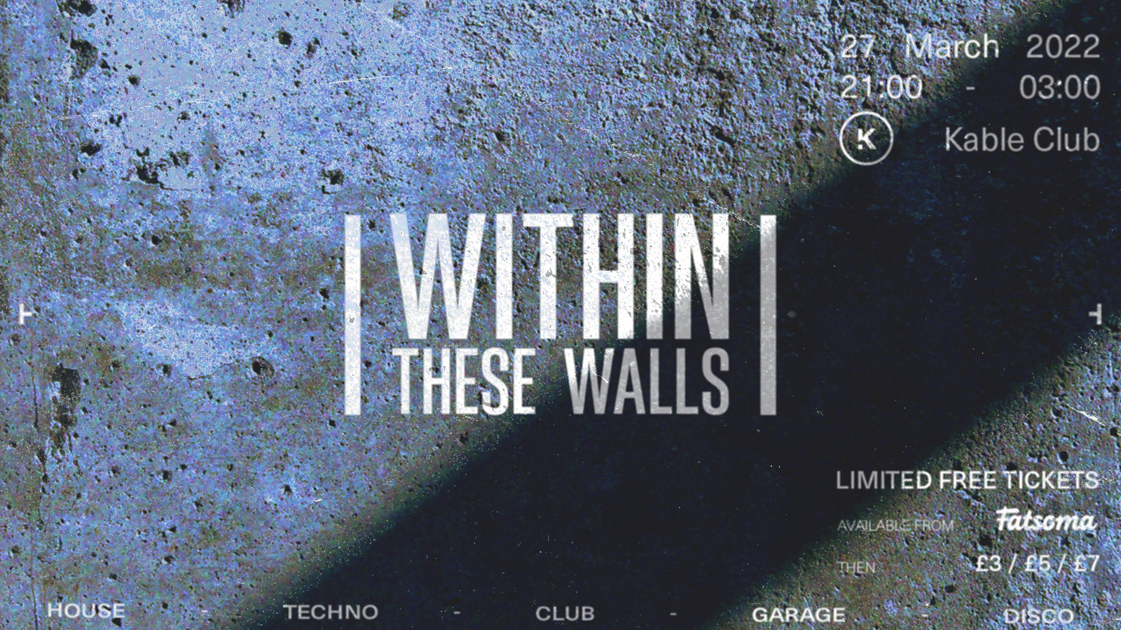 Within These Walls | Launch Night at Kable Club, Manchester on 27th Mar ...