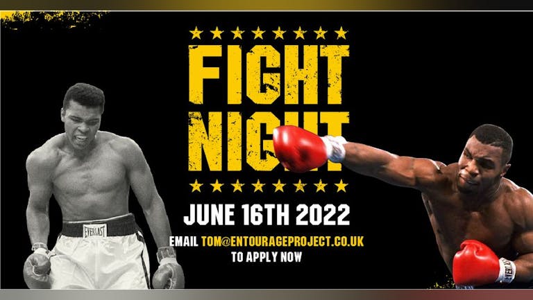 FIGHT NIGHT : Thursday 16th June 2022
