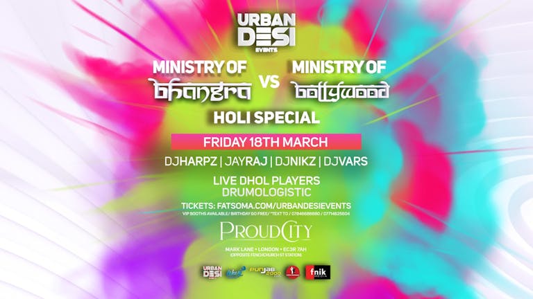  ( Holi Special)MINISTRY OF BOLLYWOOD VS MINISTRY OF BHANGRA 