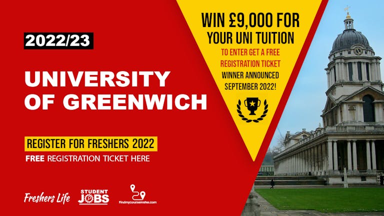 Greenwich Freshers - Freshers Registration