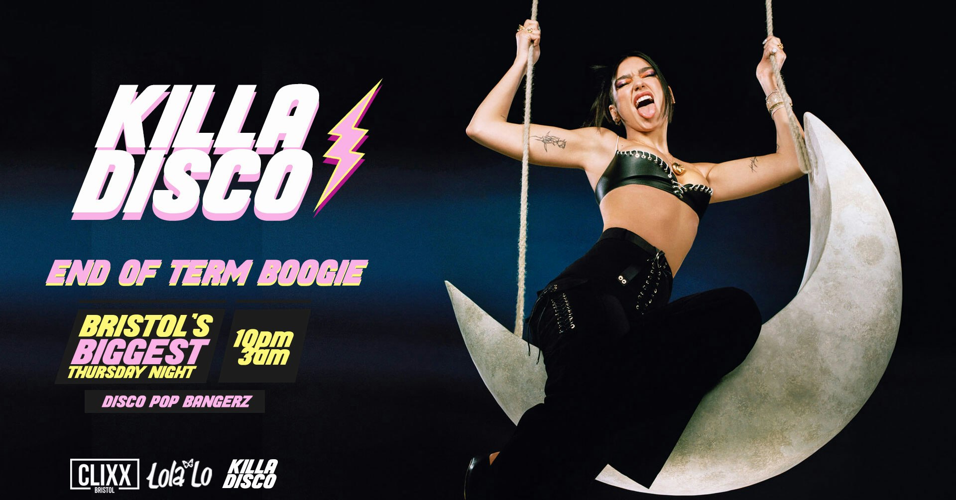 KILLA DISCO  | End Of Term Boogie –  Killa Tunes + Killa Drinks