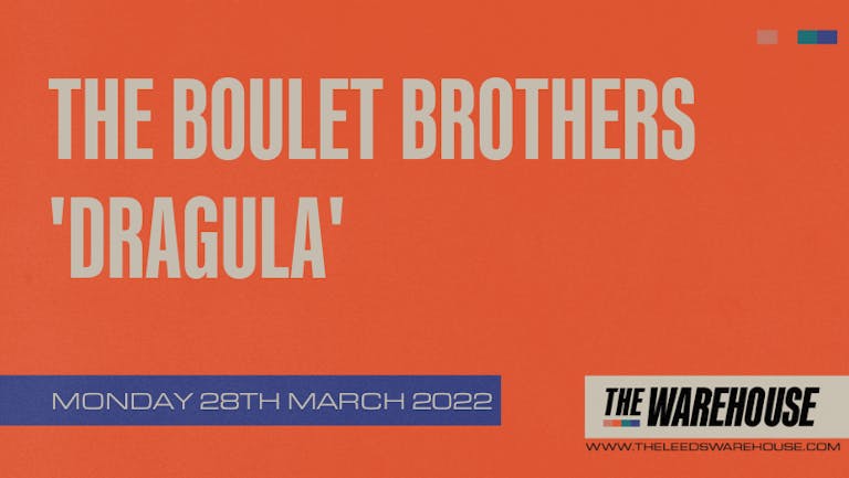 THE BOULET BROTHERS 'DRAGULA' SEASON 4 OFFICIAL TOUR - LIVE
