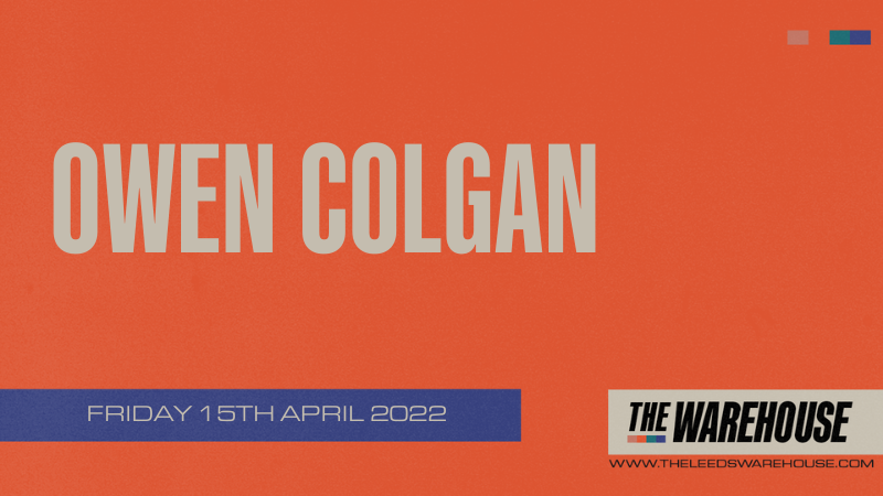 Owen Colgan – Live *Rescheduled*