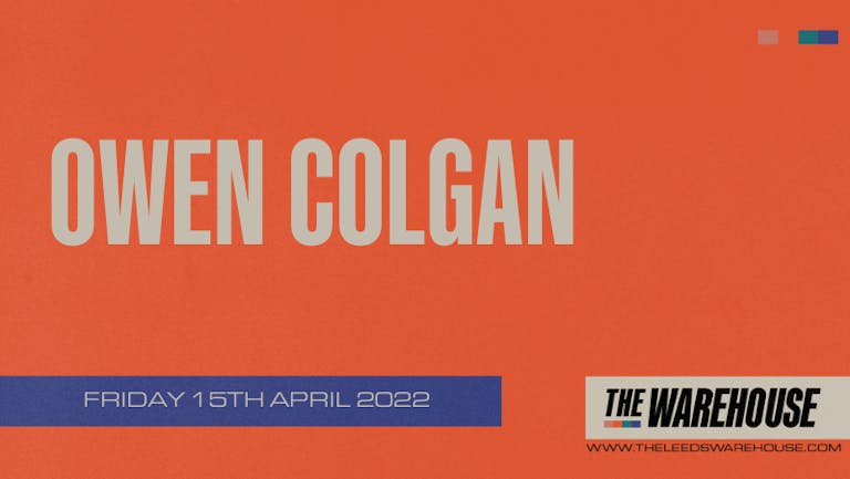 Owen Colgan - Live *Rescheduled*