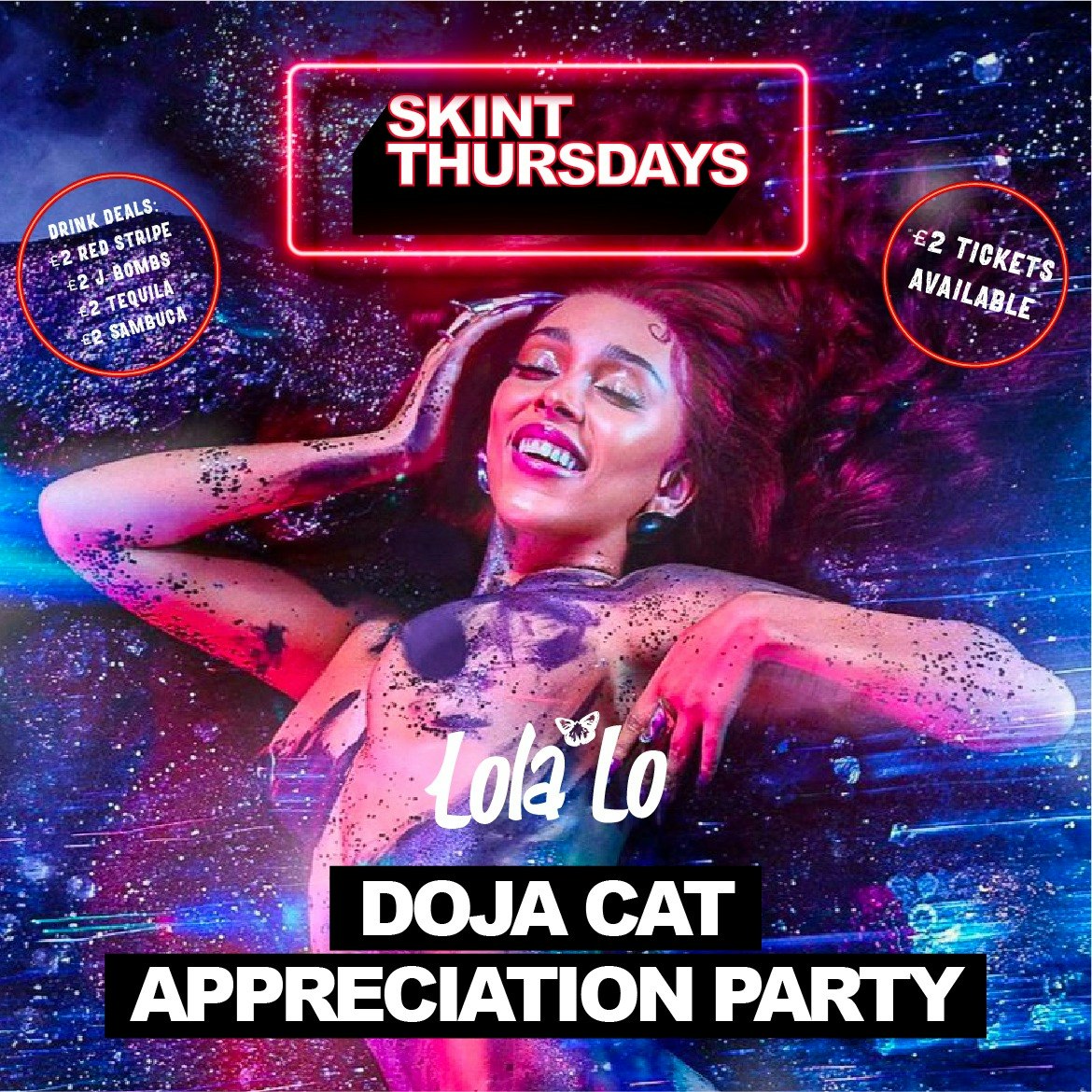 Skint Thursday – Doja Cat Tribute Night