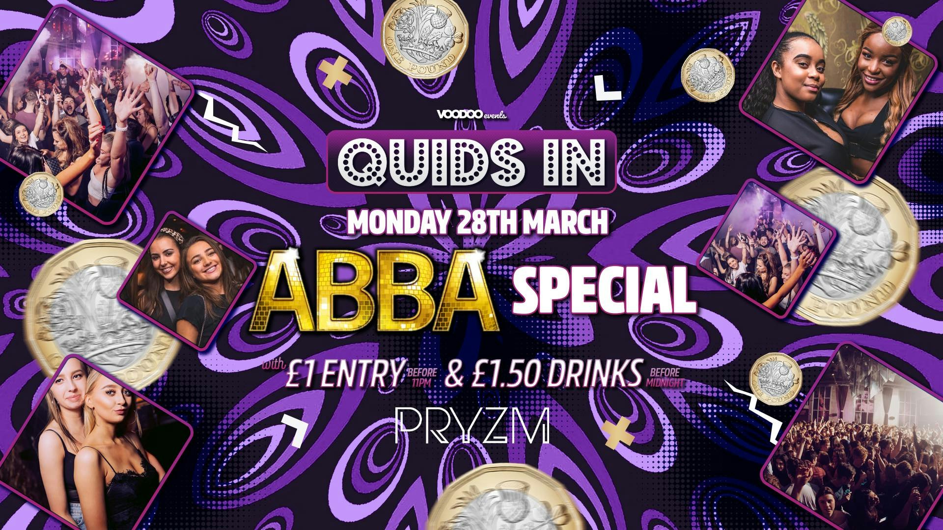Quids In Mondays – ABBA Special