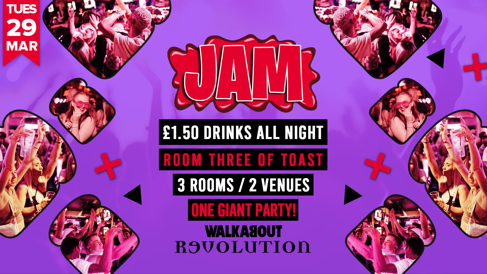 Jam • Room 3 Of Toast • Walkabout & Revolution
