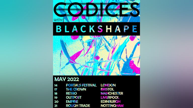 Society of Losers presents: CODICES x BLACKSHAPE at OUTPOST