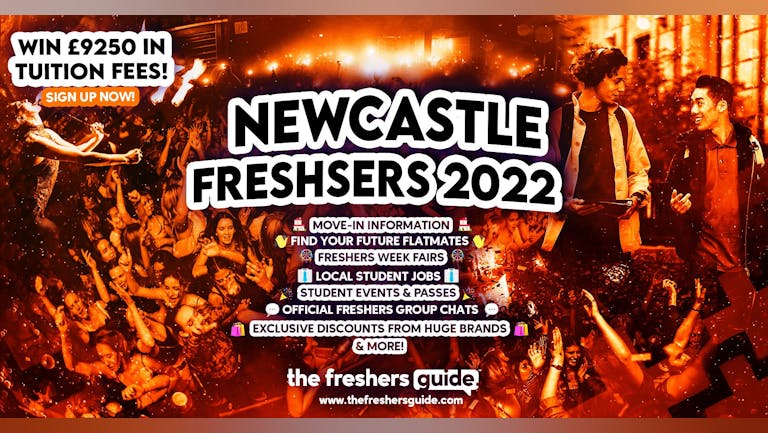 Northumbria 2022 Freshers Guide. Sign up now for important freshers information! Northumbria Freshers Week