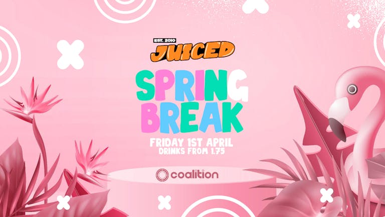JUICED Fridays x Spring Break | Flamingo Special - 01.04.22