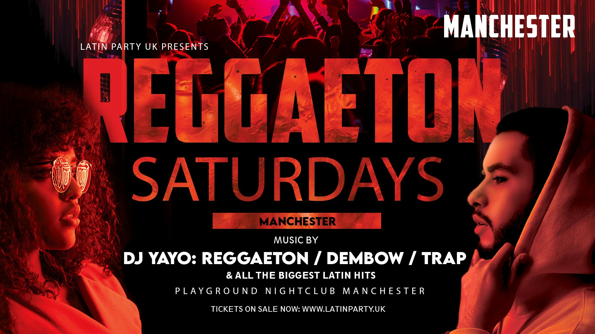 REGGAETON SATURDAYS – MANCHESTER (02/04)