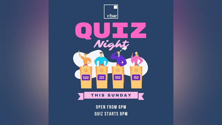 Rbar Quiz  Night - Sunday Funday - WIN Tom Hardy Cut Out 
