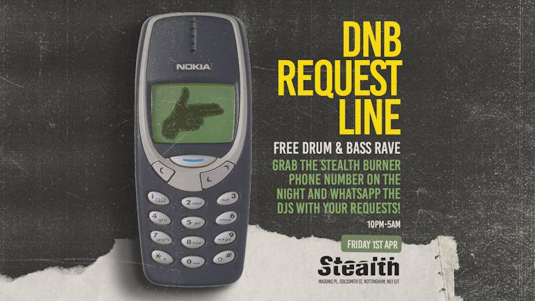 DnB Request Line - Free Drum & Bass Rave!
