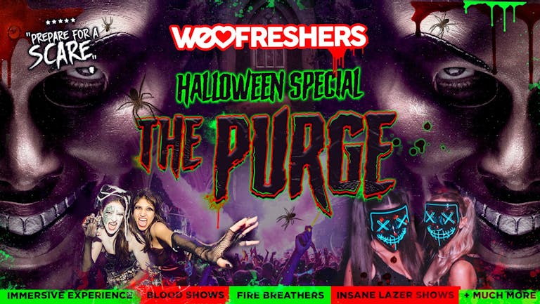 Halloween Purge Cardiff 2022 | Cardiff's Biggest & Immersive Halloween Experience