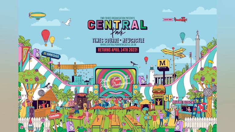 Central Park - Relaunch Weekend! - ! Bookings Open Now !