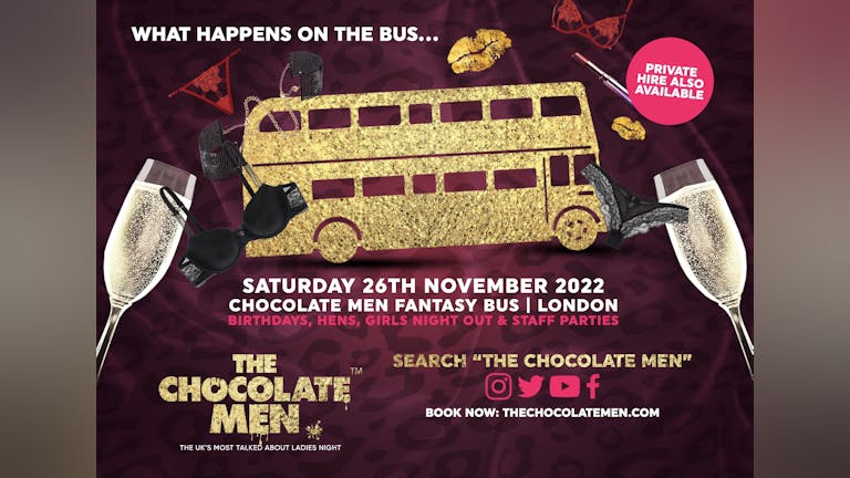 Chocolate City London Lingerie Fantasy Bus