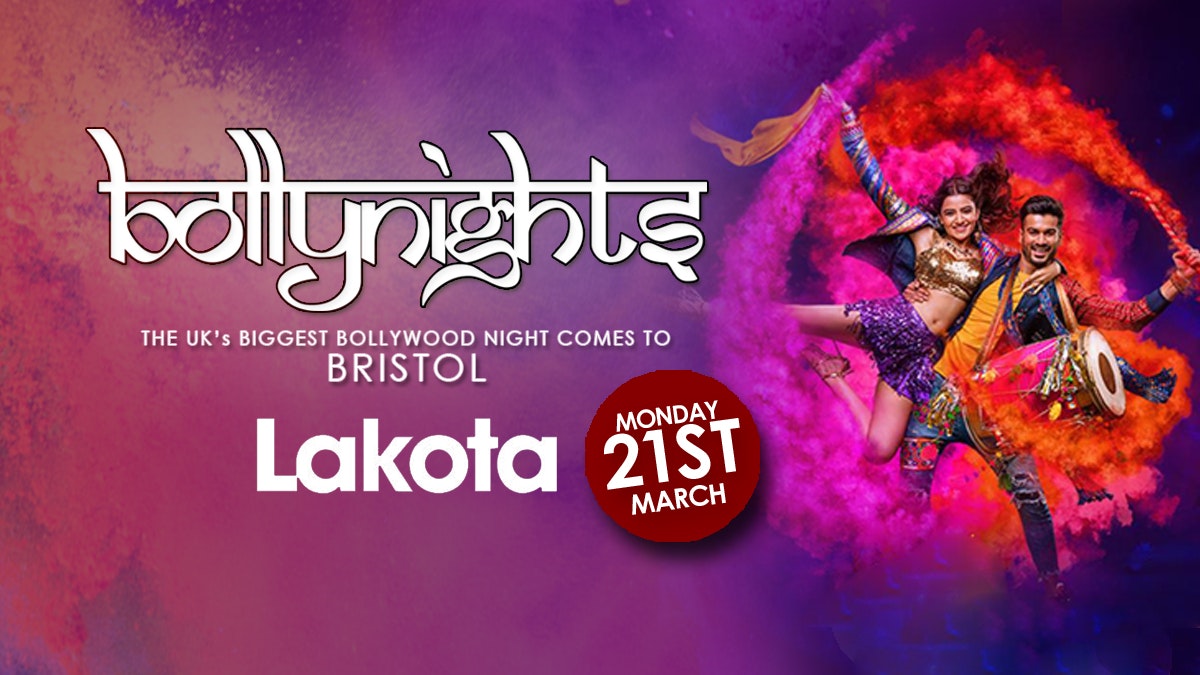 Bollynights Bristol:  Holi Colour Fest: Monday 21st March | Lakota