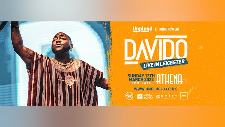 DAVIDO : Live In Leicester [LAST 100 TICKETS]