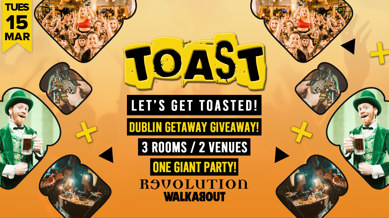 Toast • Dublin Getaway Giveaway • Revolution & Walkabout