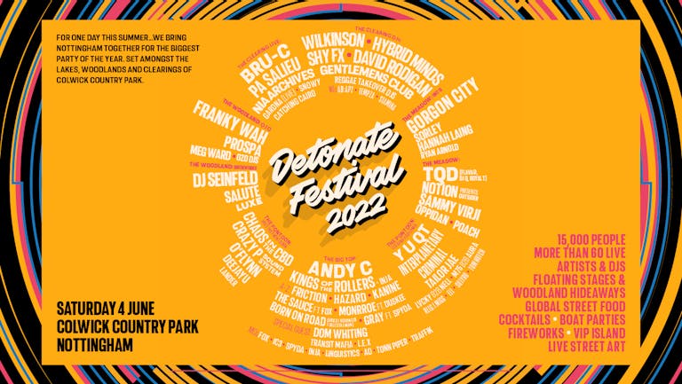 Detonate Festival 2022 - Limited Final Release Tickets On Sale Now