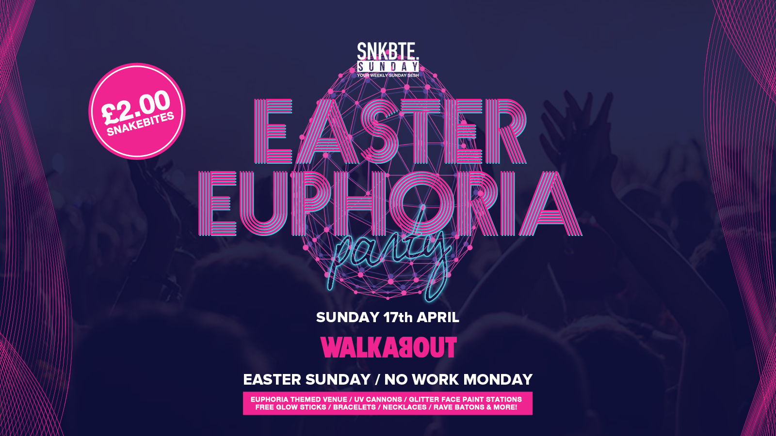 Bank Holiday Sunday @Walkabout // Euphoria Party!