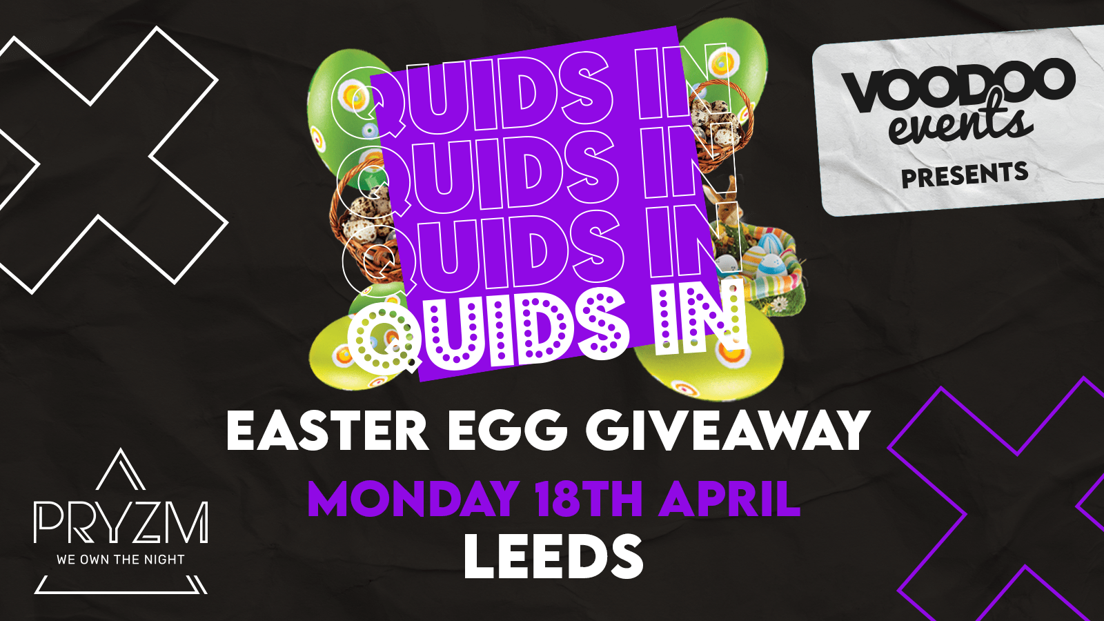Quids In Mondays Half Term Easter Egg Giveaway – 18th April