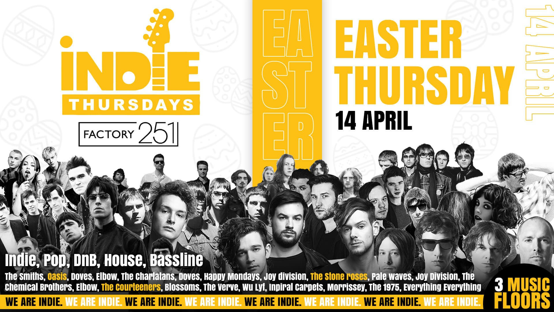 Indie Thursdays @ FAC251 !! EASTER THURSDAY 😎