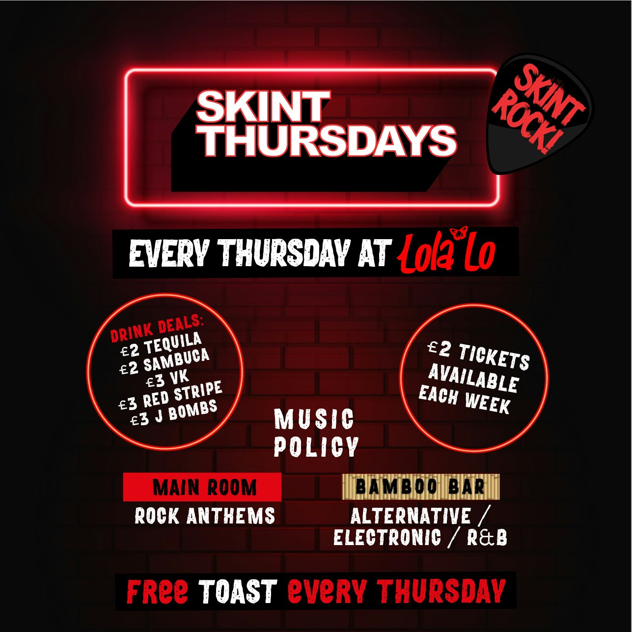 Skint Thursday – Free Toast