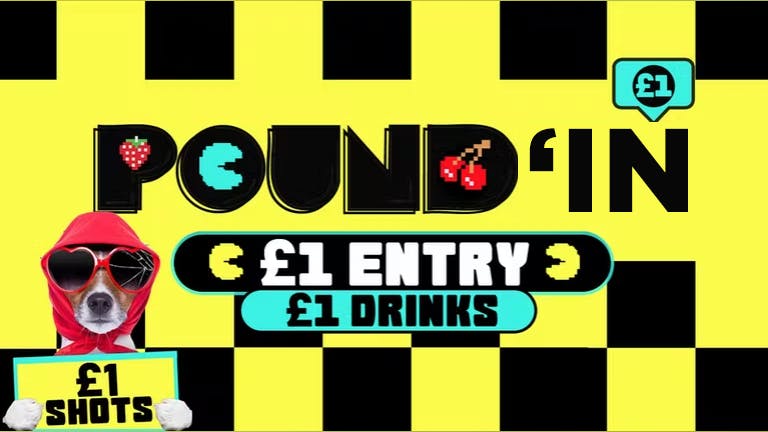 DERBY  FRESHERS - POUND IN £1 ENTRY
