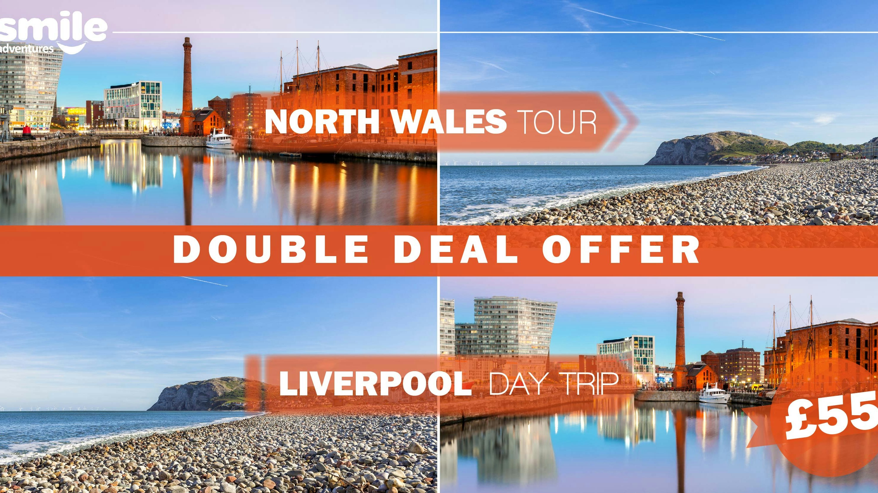 DOUBLE DEAL – Liverpool Day Trip 11.06.2022 / North Wales Tour 12.06.2022