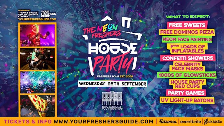 Neon Freshers House Party / Bath Freshers 2022