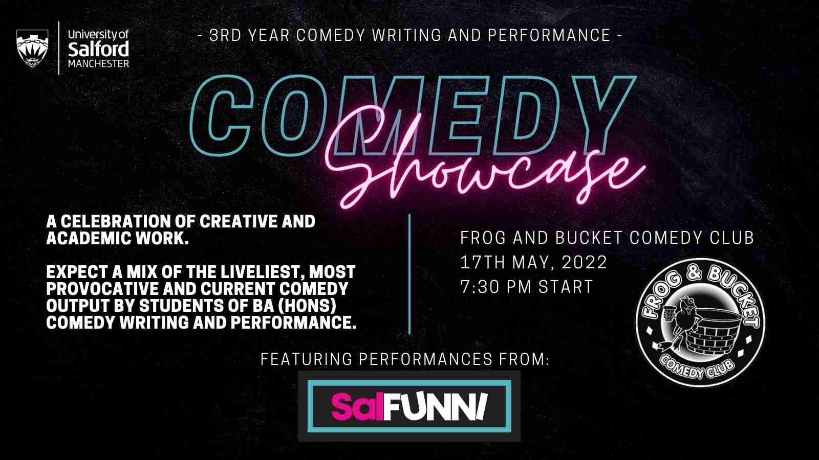 3rd Year Comedy Showcase ft. SalFUNNI 2022