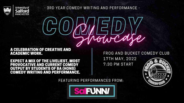 3rd Year Comedy Showcase ft. SalFUNNI 2022 