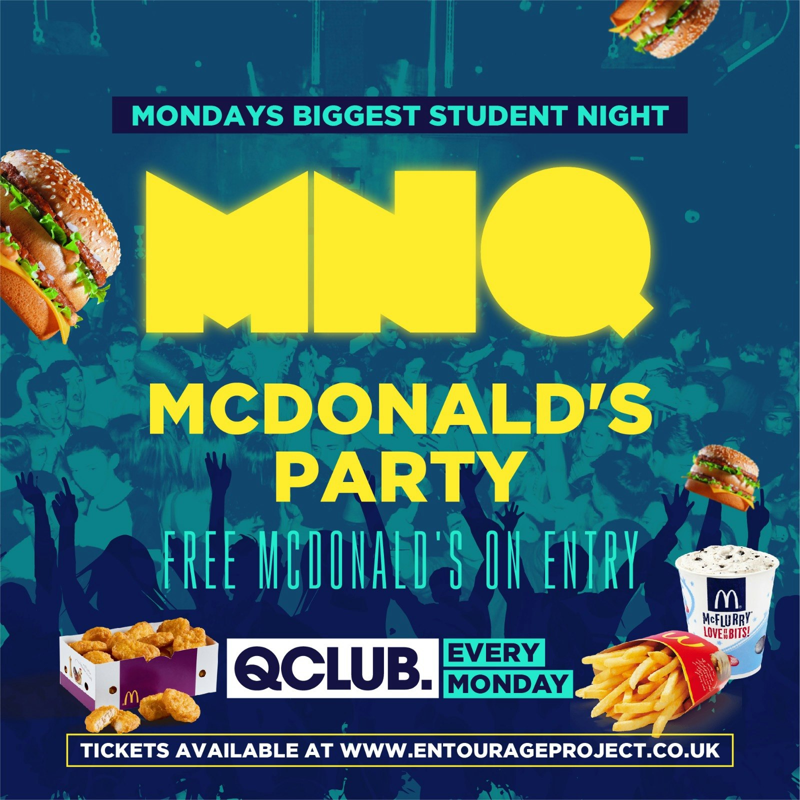 MNQ – McDonald’s Party